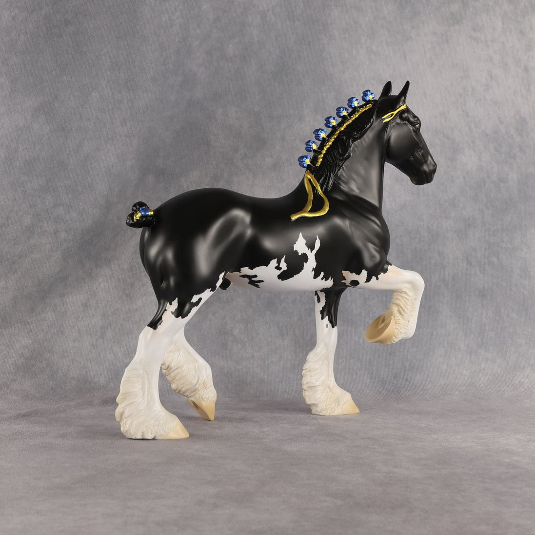 Shark! OOAK Trotting Drafter by Madi Wiseman EQ26