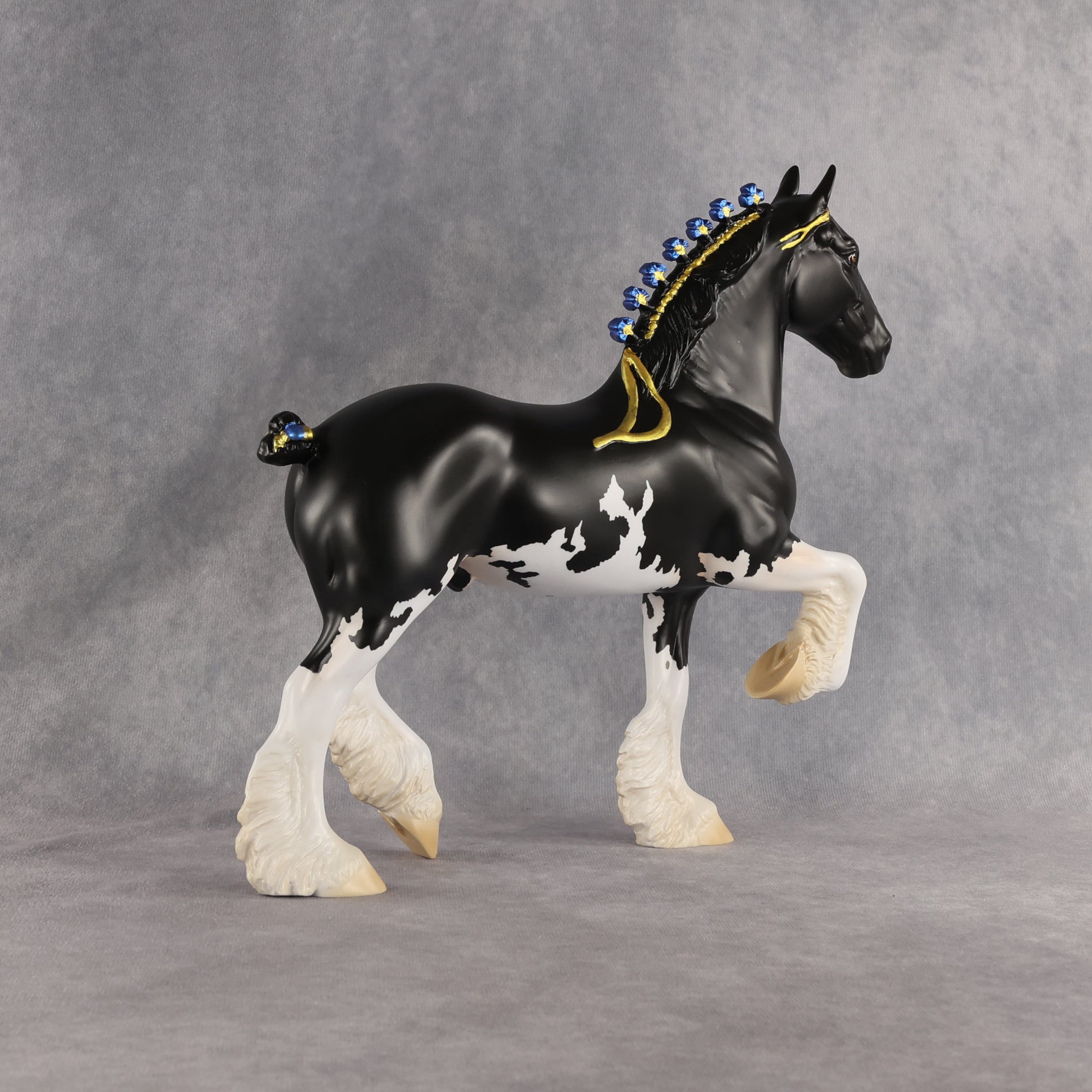 Shark! OOAK Trotting Drafter by Madi Wiseman EQ26