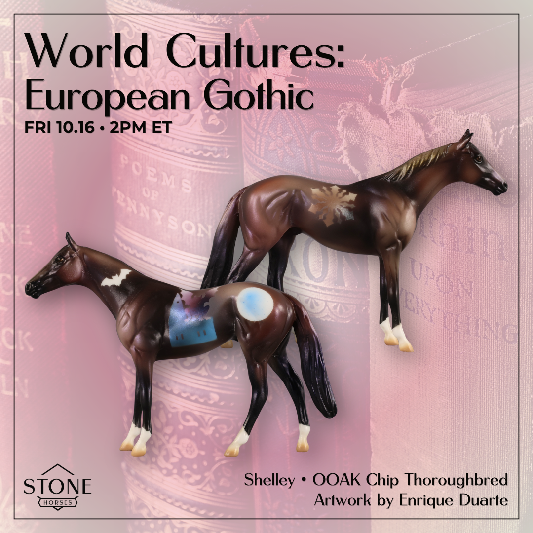 Shelley OOAK Chip Thoroughbred by Enrique Duarte WC26