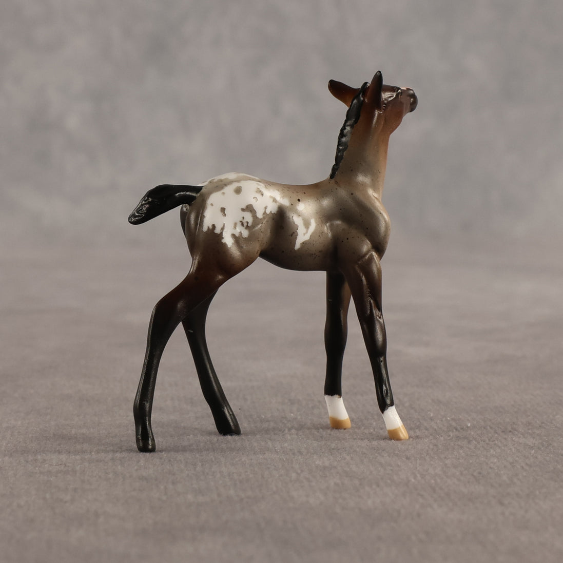 Fancy & Show Stopper OOAK Chip FCM Stock Horse & Chip Foal by Anna Rieck SCD26