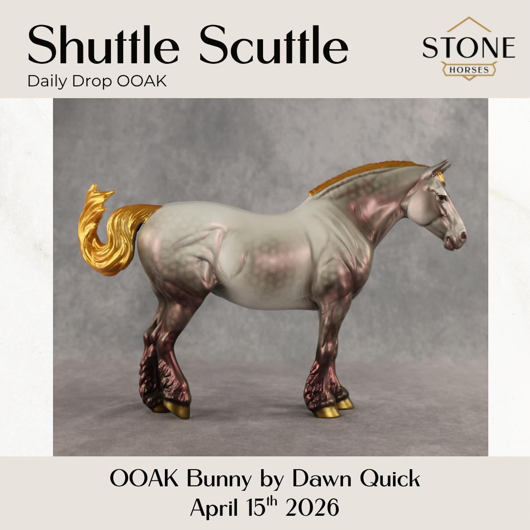 Shuttle Scuttle OOAK Bunny by Dawn Quick DDOOAKs26
