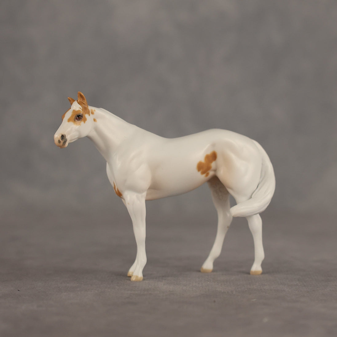 Shuttle Scuttle OOAK FCM Chip Stock Horse by Jess Hamill SHCF26