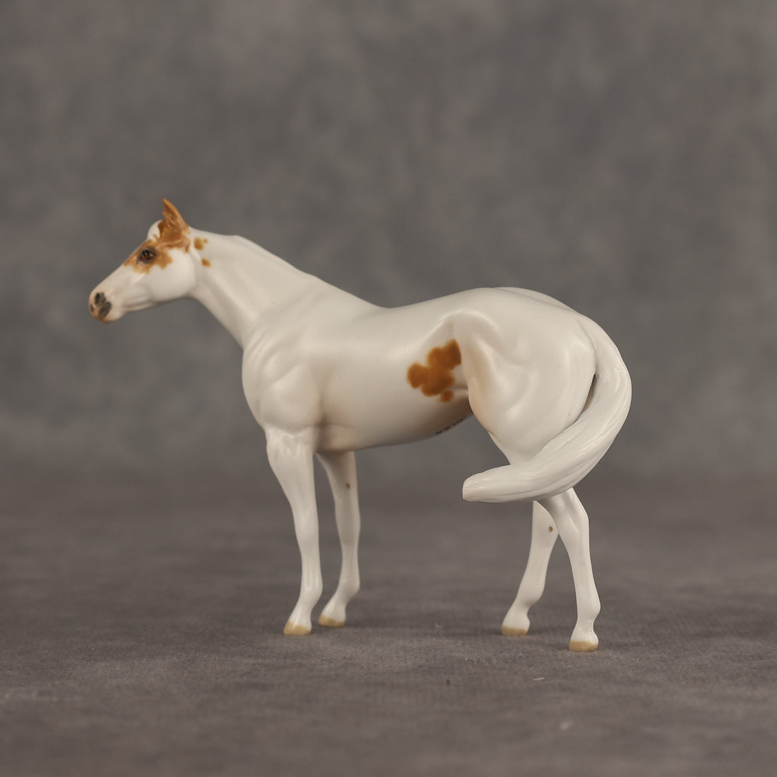 Shuttle Scuttle OOAK FCM Chip Stock Horse by Jess Hamill SHCF26