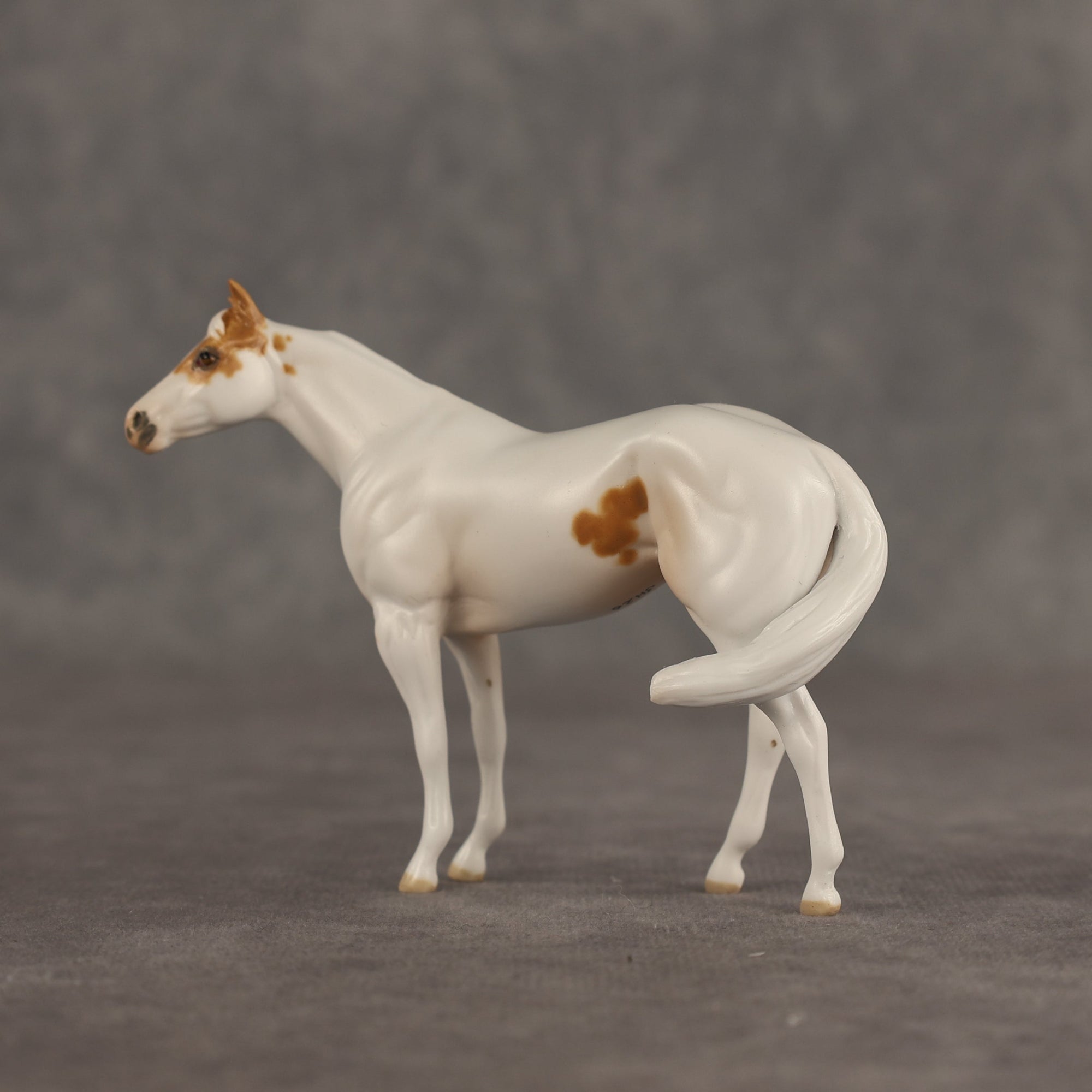 Shuttle Scuttle OOAK FCM Chip Stock Horse by Jess Hamill SHCF26