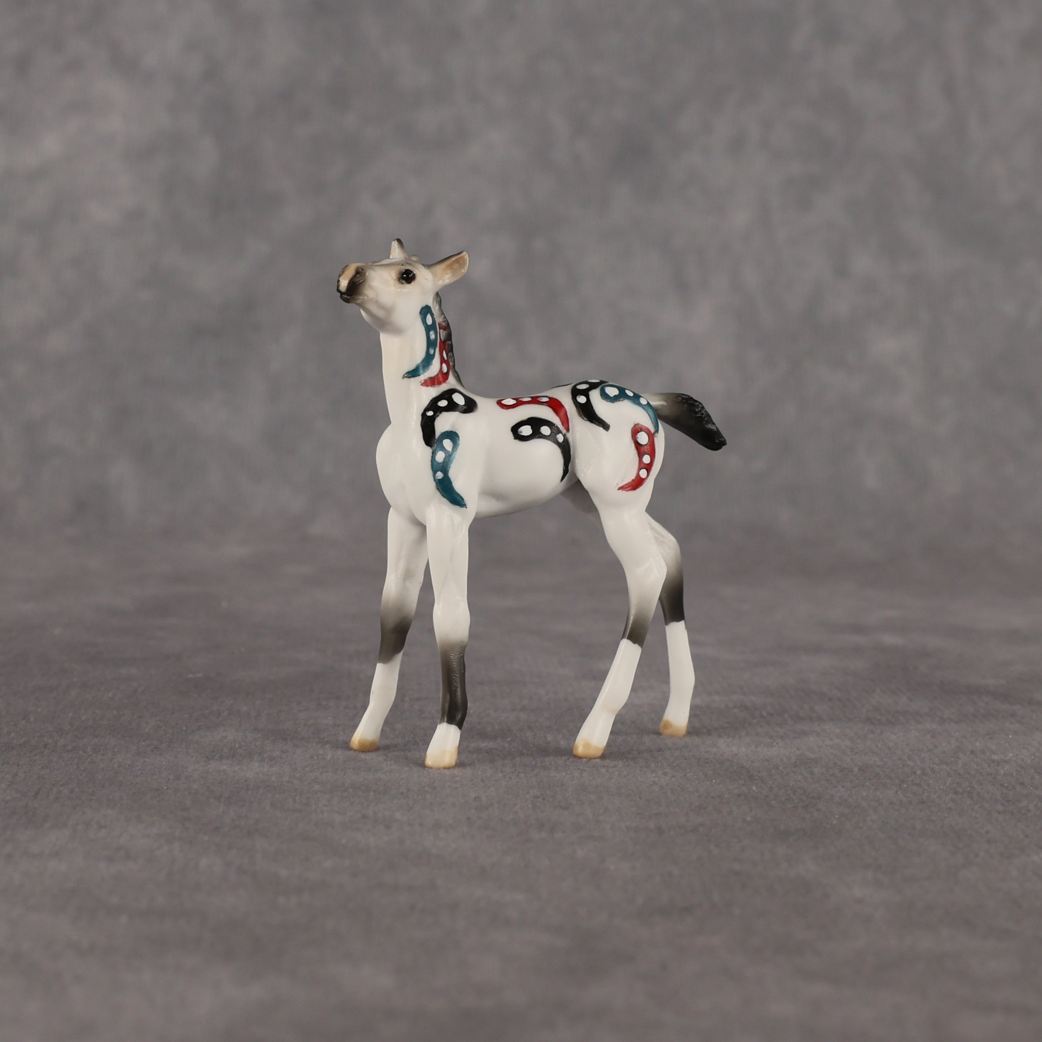Silence of the Flockies OOAK Chip Foal by Dawn Quick EQ26