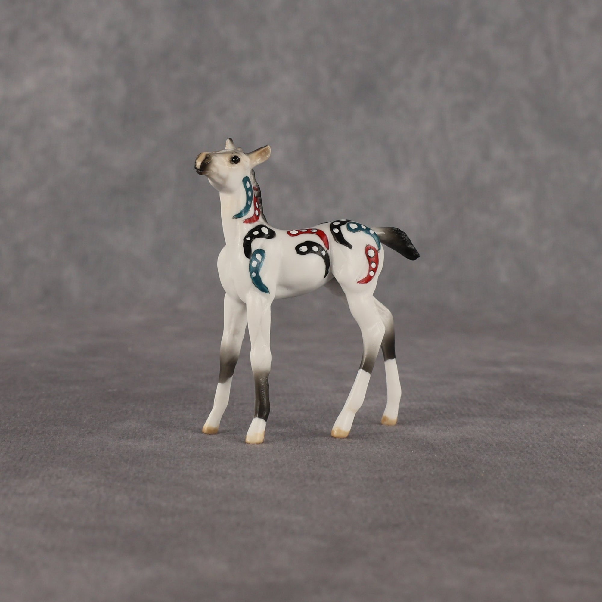 Silence of the Flockies OOAK Chip Foal by Dawn Quick EQ26