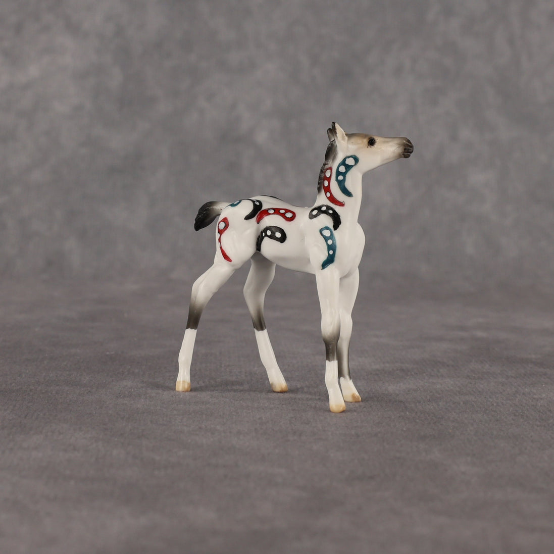Silence of the Flockies OOAK Chip Foal by Dawn Quick EQ26