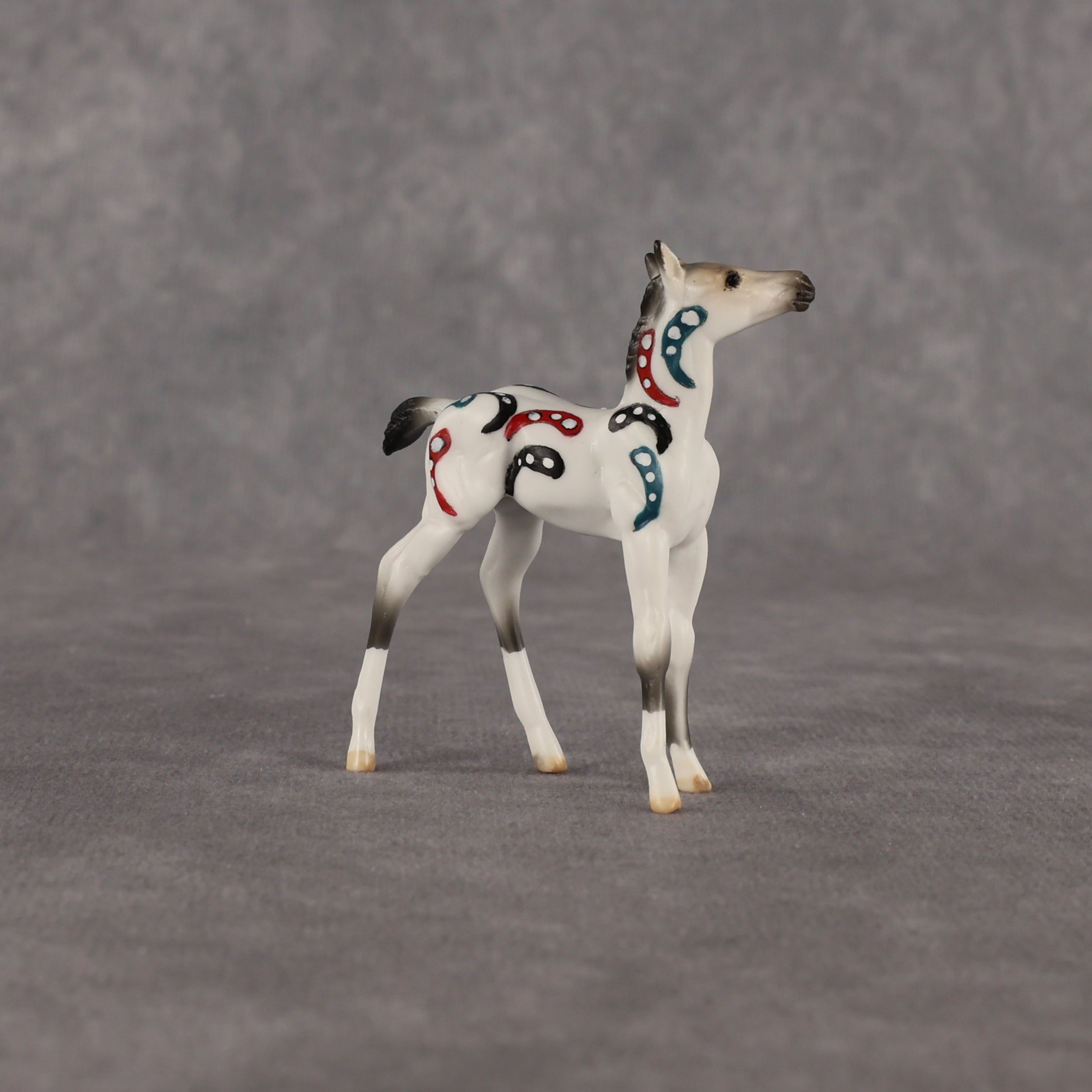 Silence of the Flockies OOAK Chip Foal by Dawn Quick EQ26