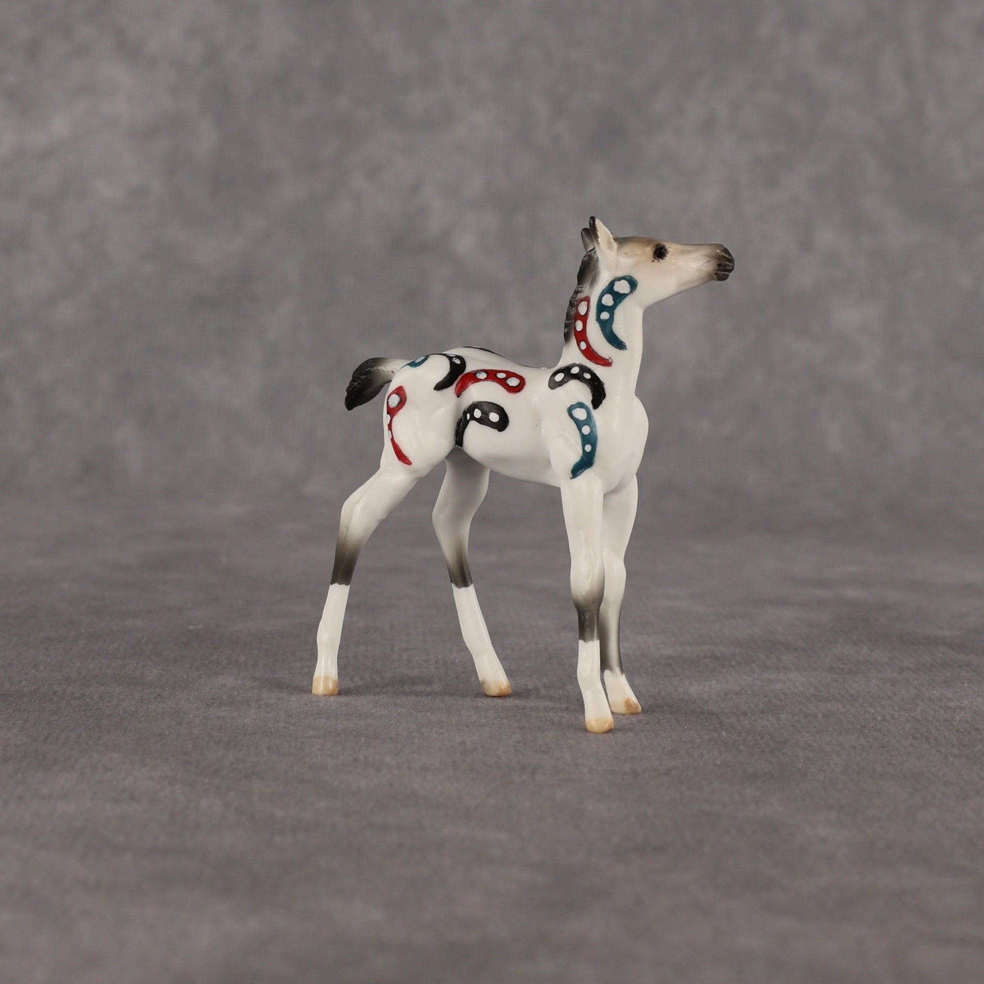 Silence of the Flockies OOAK Chip Foal by Dawn Quick EQ26