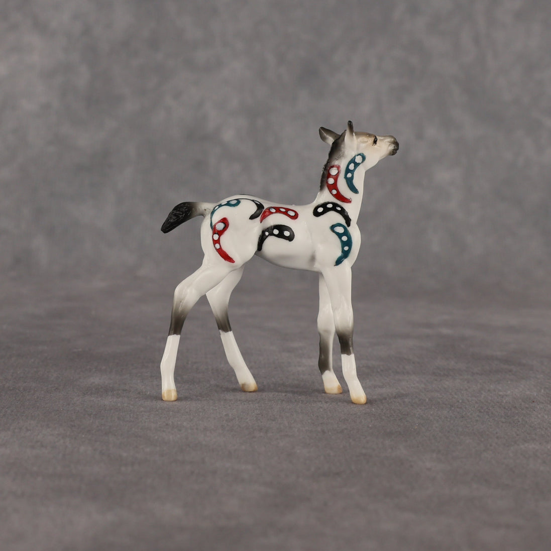 Silence of the Flockies OOAK Chip Foal by Dawn Quick EQ26