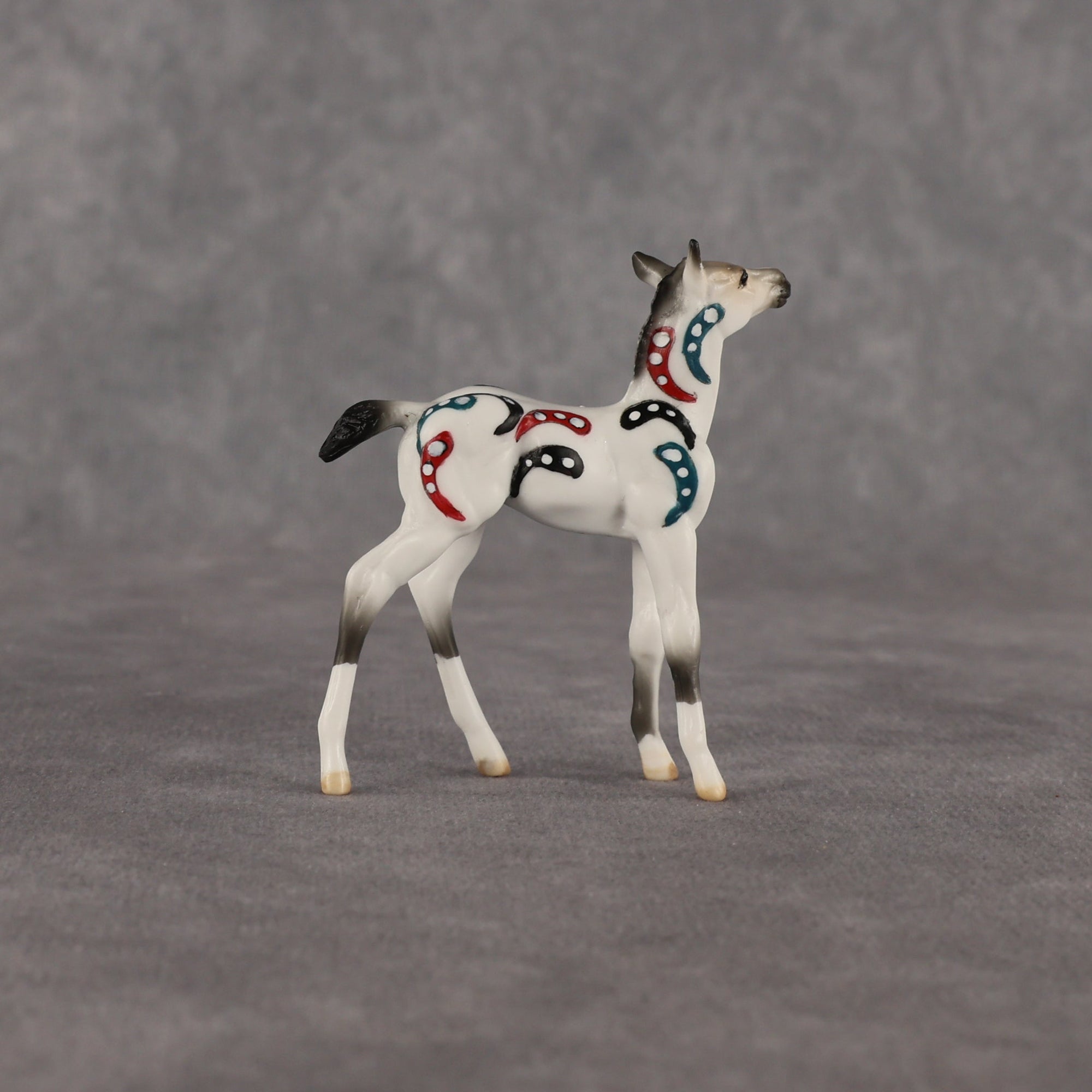 Silence of the Flockies OOAK Chip Foal by Dawn Quick EQ26