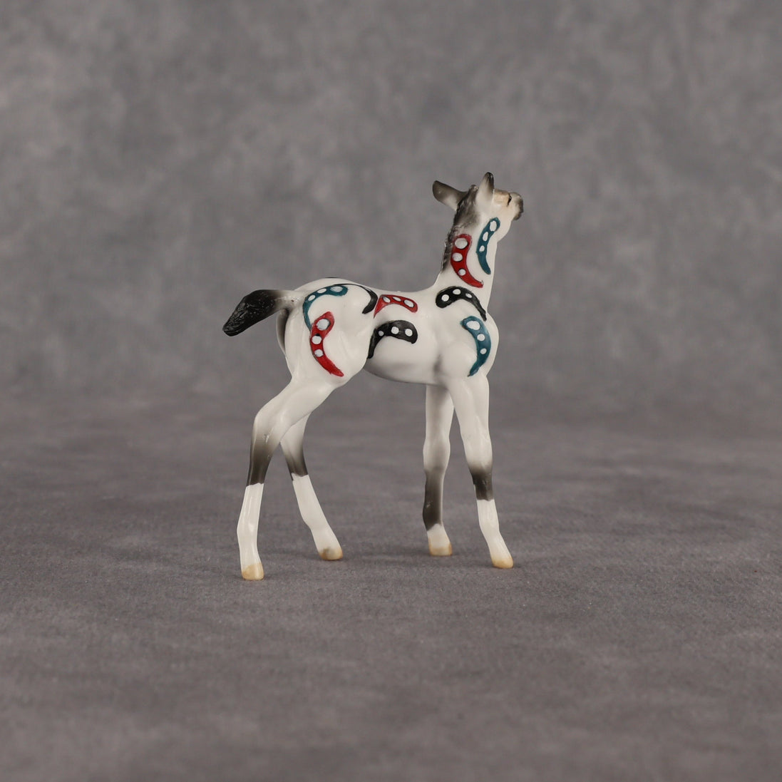 Silence of the Flockies OOAK Chip Foal by Dawn Quick EQ26