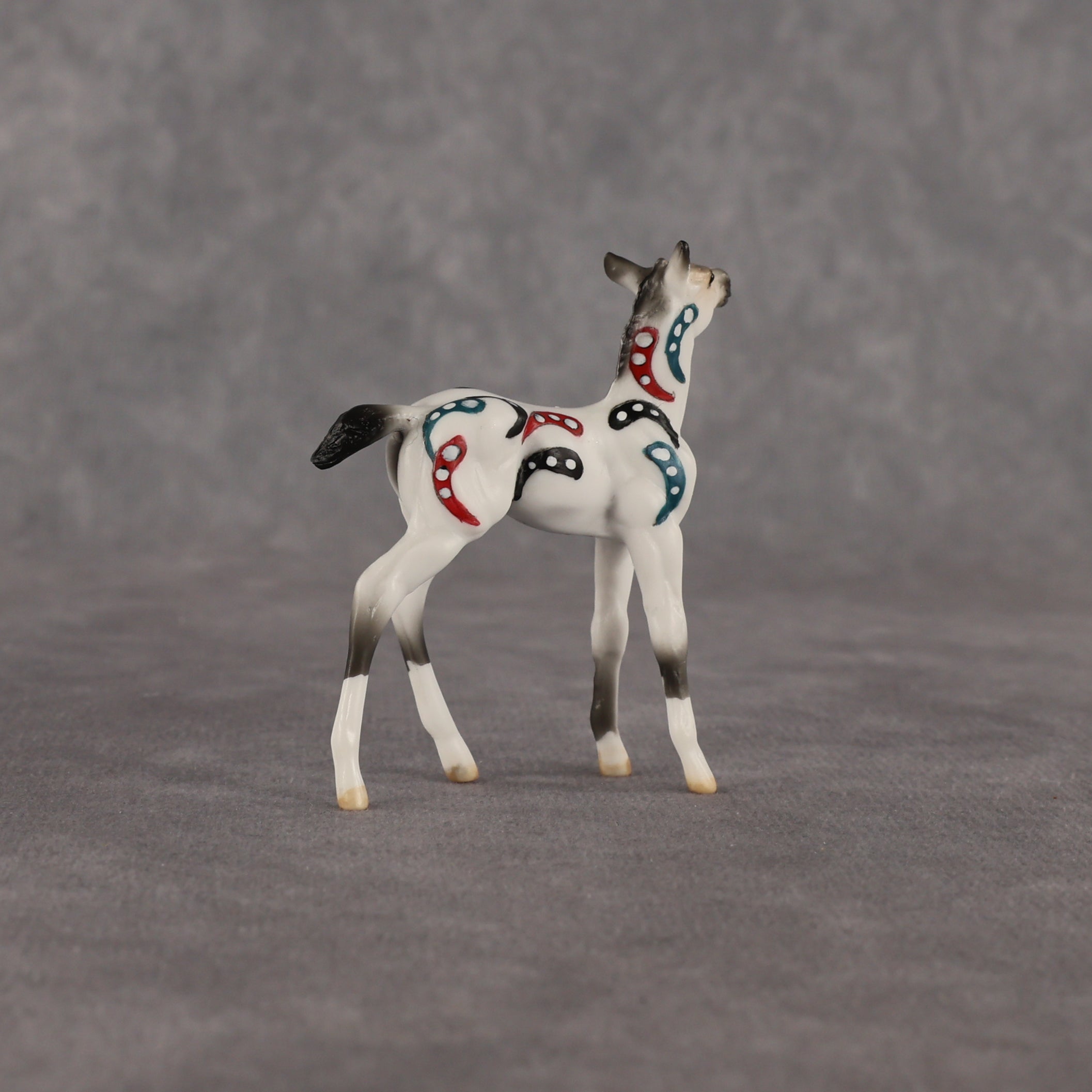 Silence of the Flockies OOAK Chip Foal by Dawn Quick EQ26