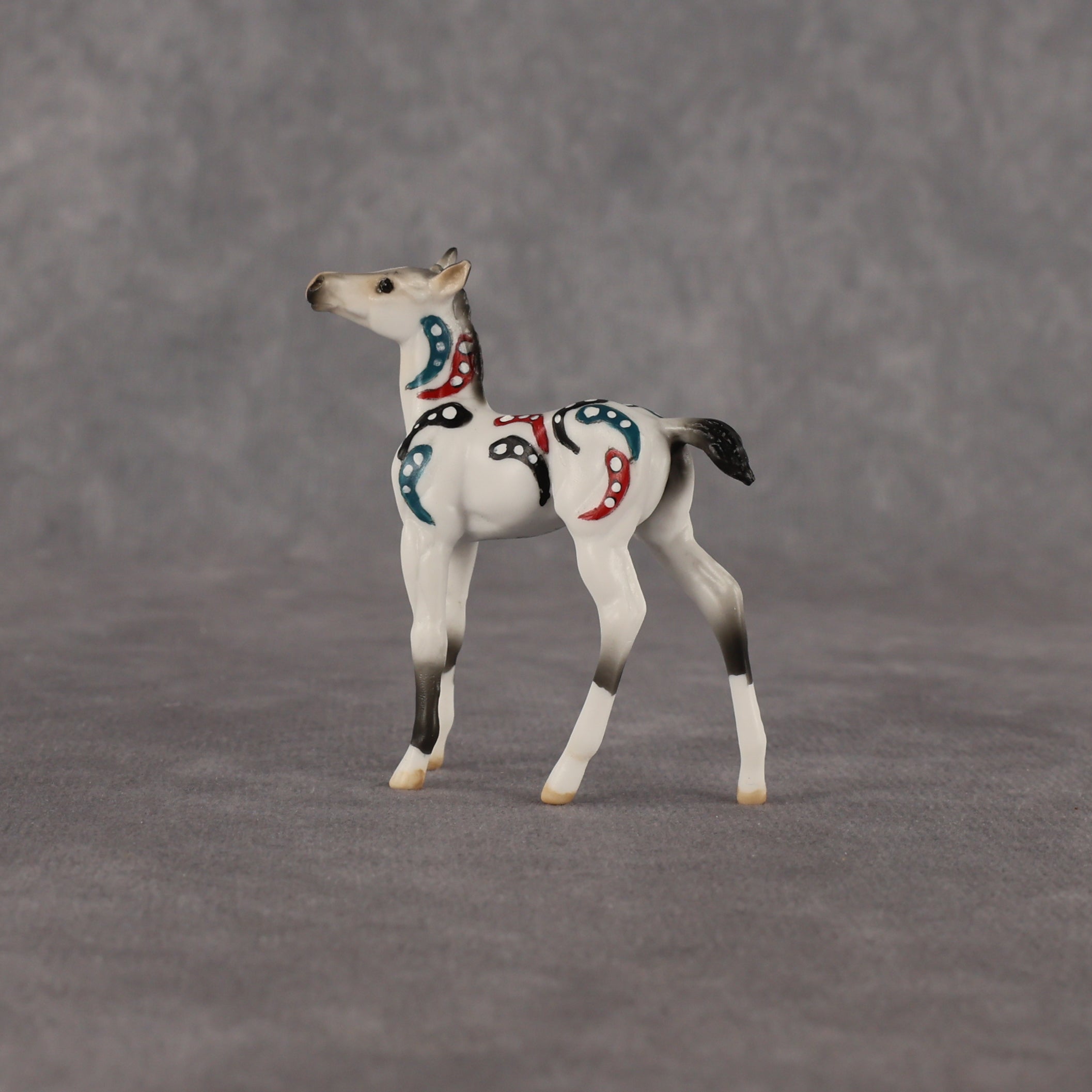 Silence of the Flockies OOAK Chip Foal by Dawn Quick EQ26