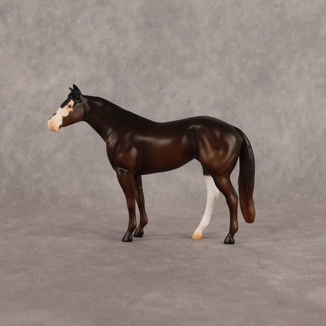 Silent Flick OOAK Chip Stock Horse by Alex Fortman EQ26
