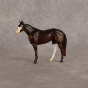 Silent Flick OOAK Chip Stock Horse by Alex Fortman EQ26