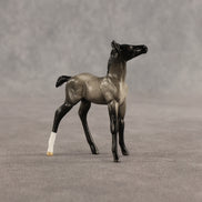 Sterling & Silver OOAK Chip FCM Stock Horse & Chip Foal by Anna Rieck SCD26