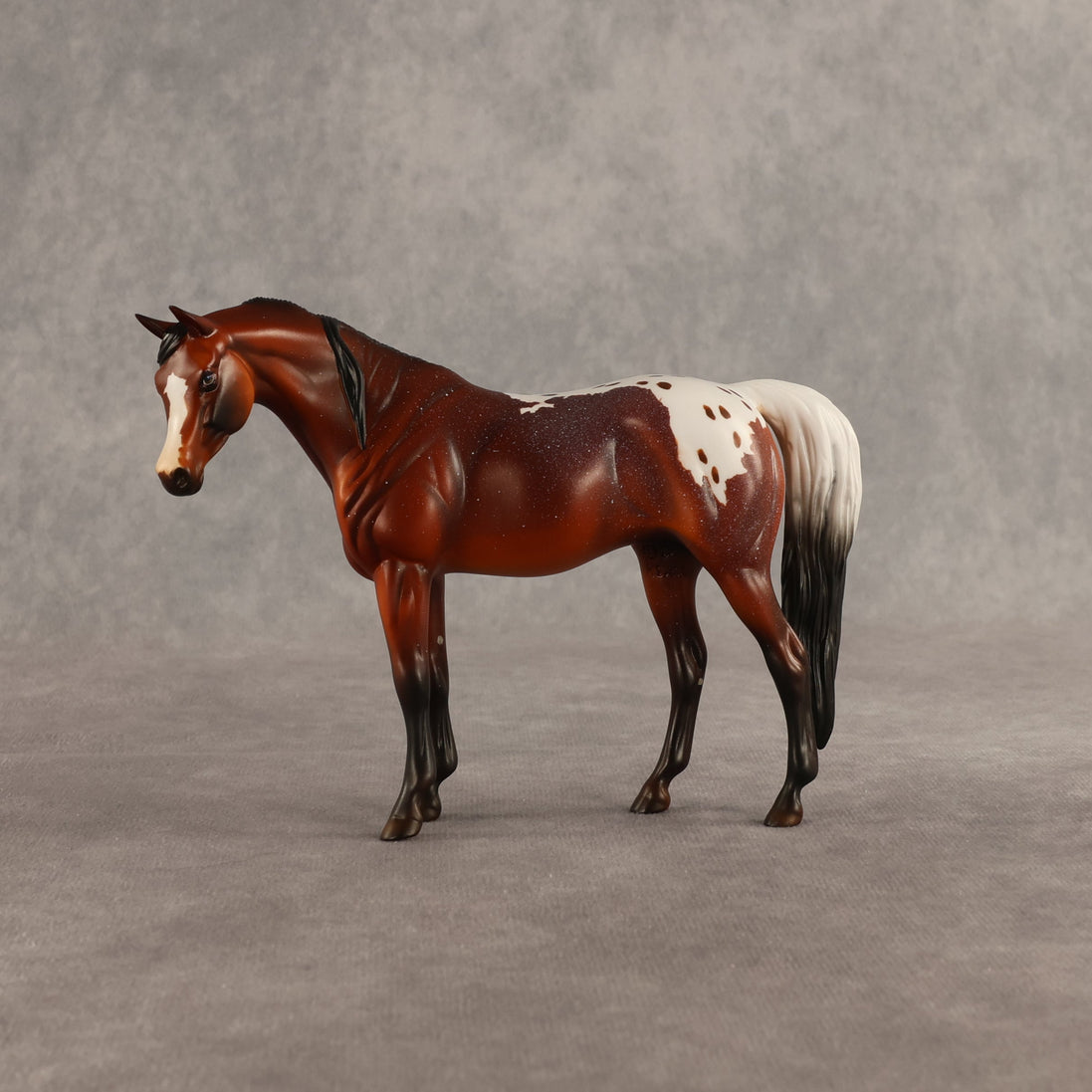 Silver Blaze OOAK Pebble Arabian Mare by Dawn Quick SHCF26