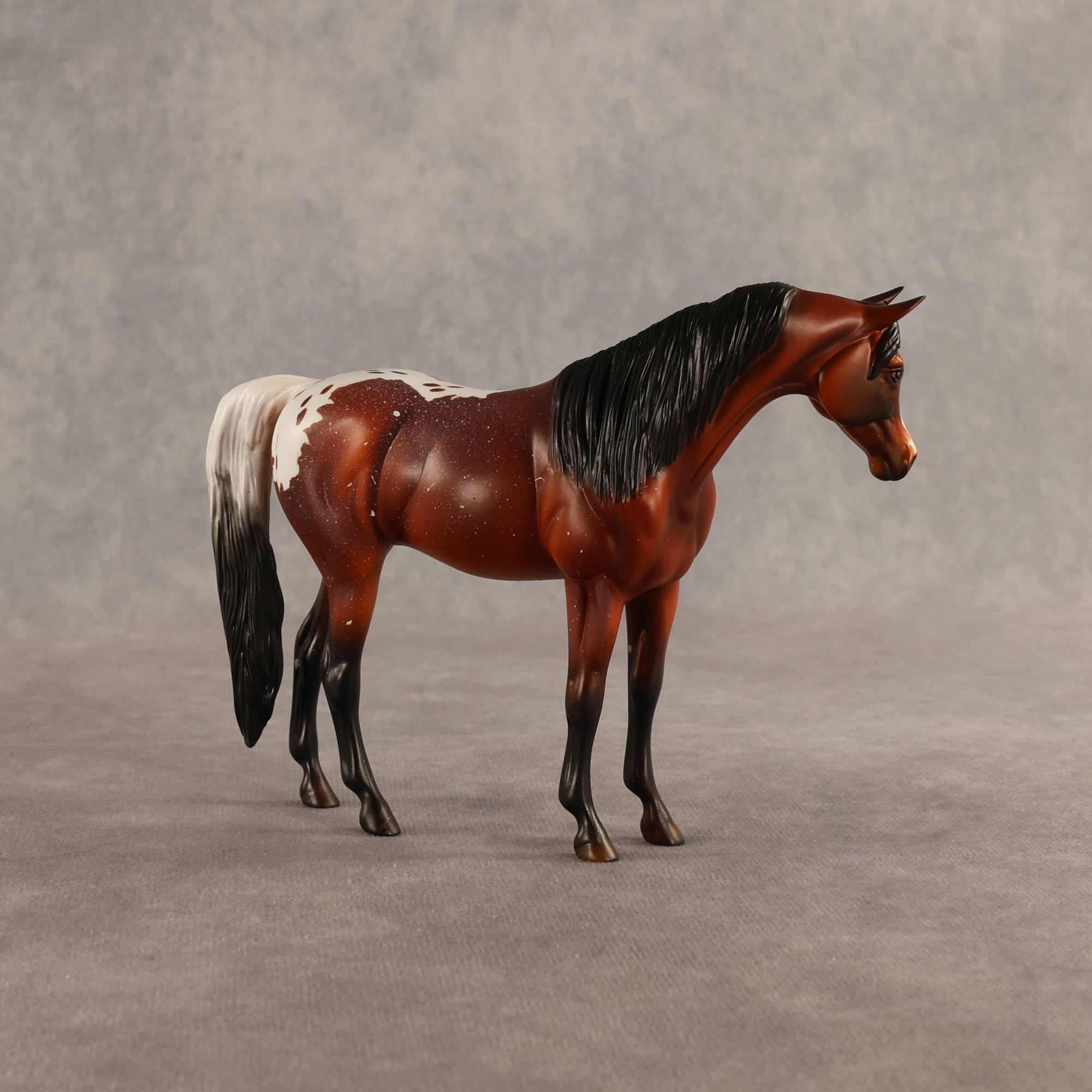 Silver Blaze OOAK Pebble Arabian Mare by Dawn Quick SHCF26