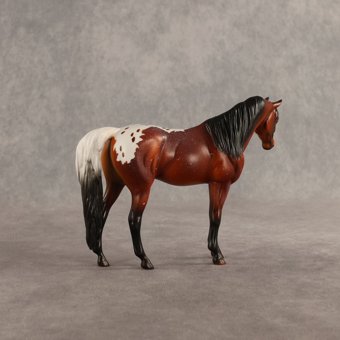Silver Blaze OOAK Pebble Arabian Mare by Dawn Quick SHCF26