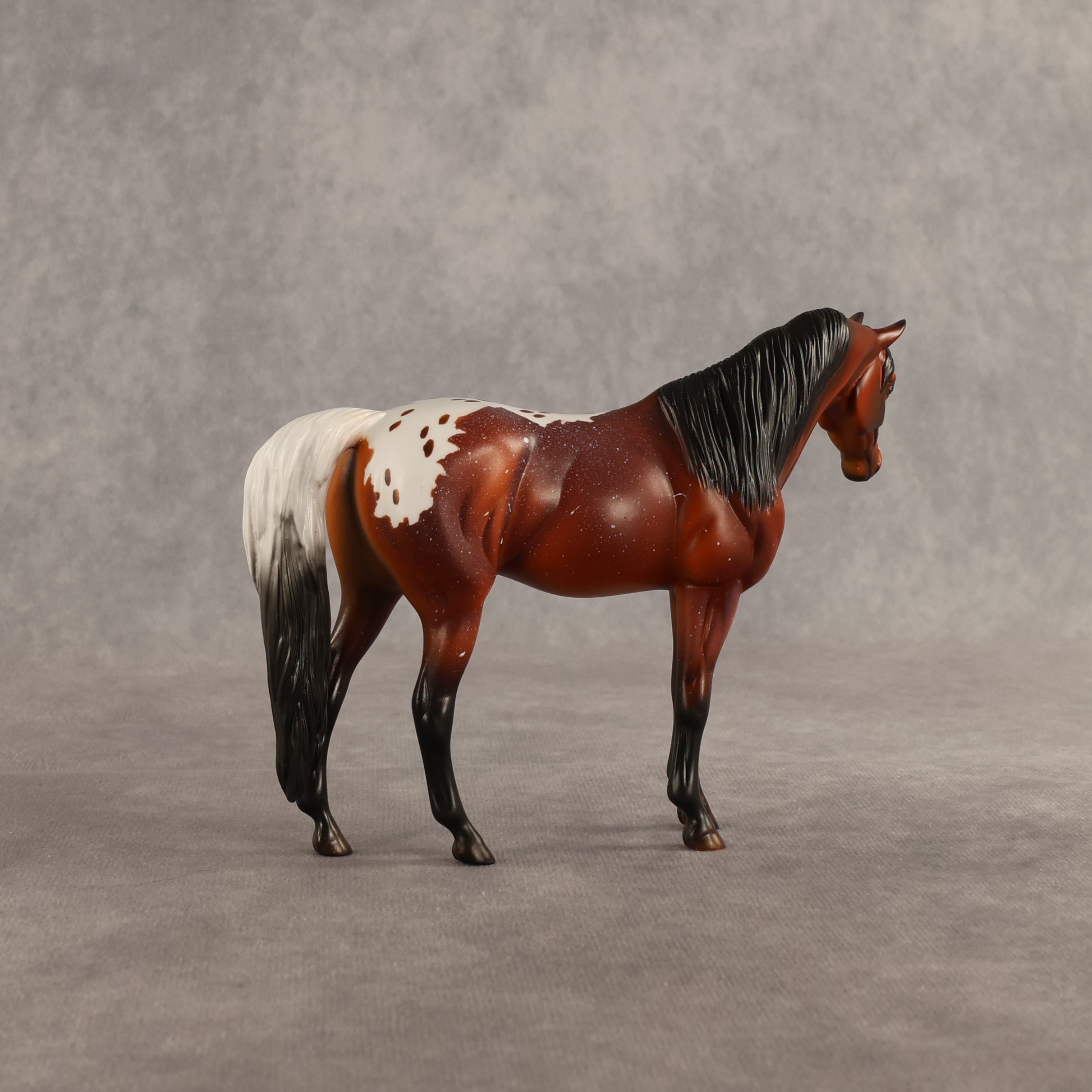 Silver Blaze OOAK Pebble Arabian Mare by Dawn Quick SHCF26
