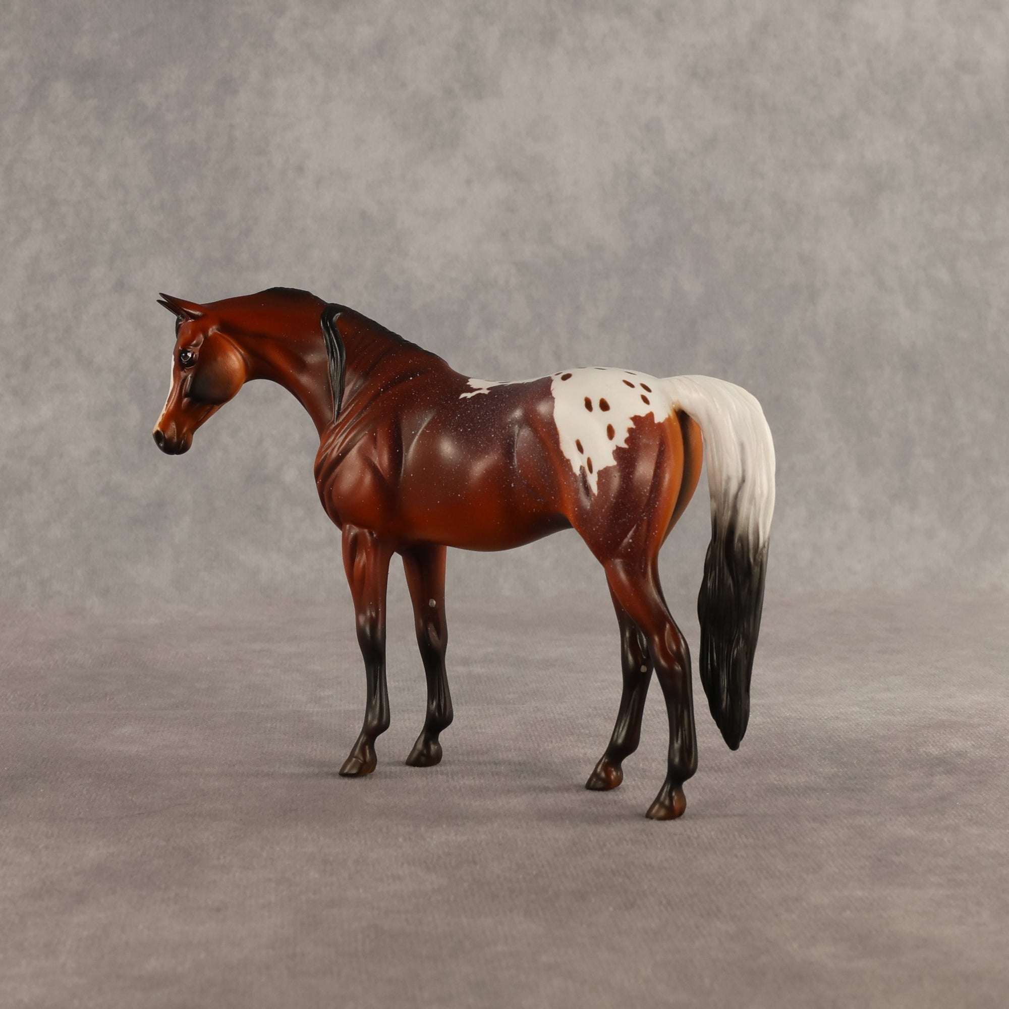Silver Blaze OOAK Pebble Arabian Mare by Dawn Quick SHCF26