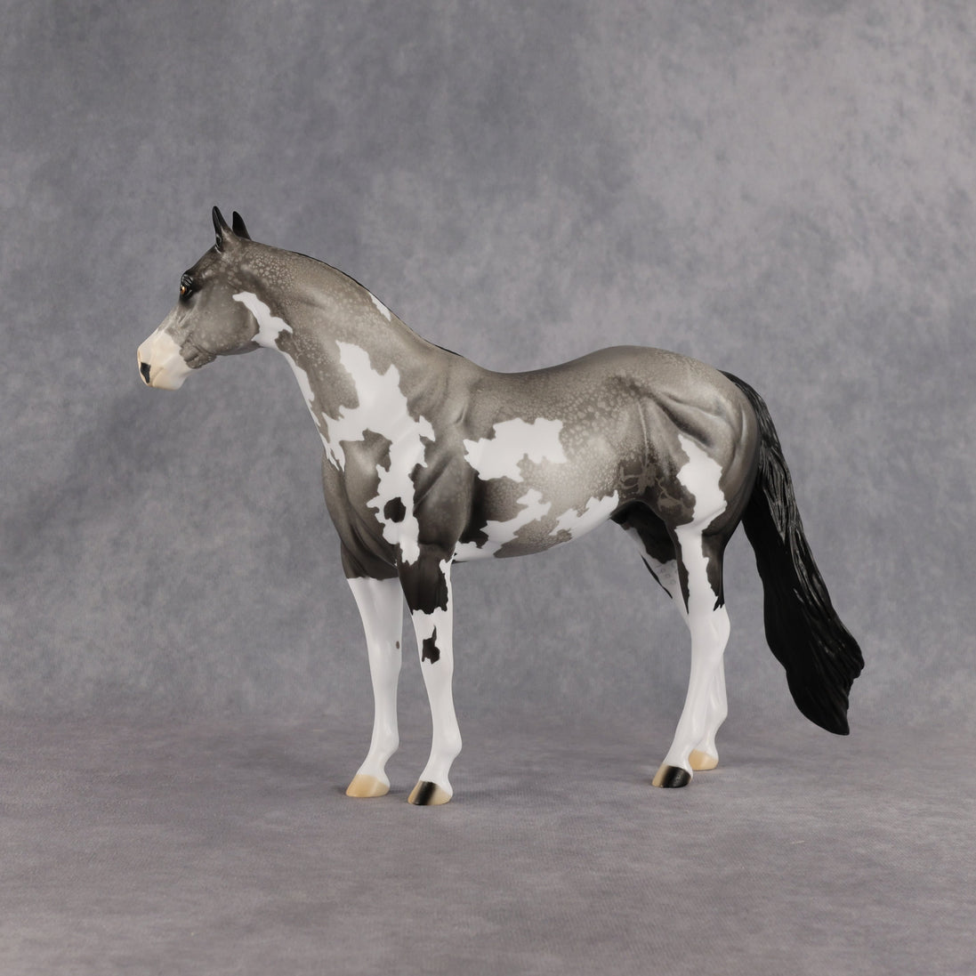 Silver Grit OOAK Ideal Stock Horse by Alex Fortman EQ26