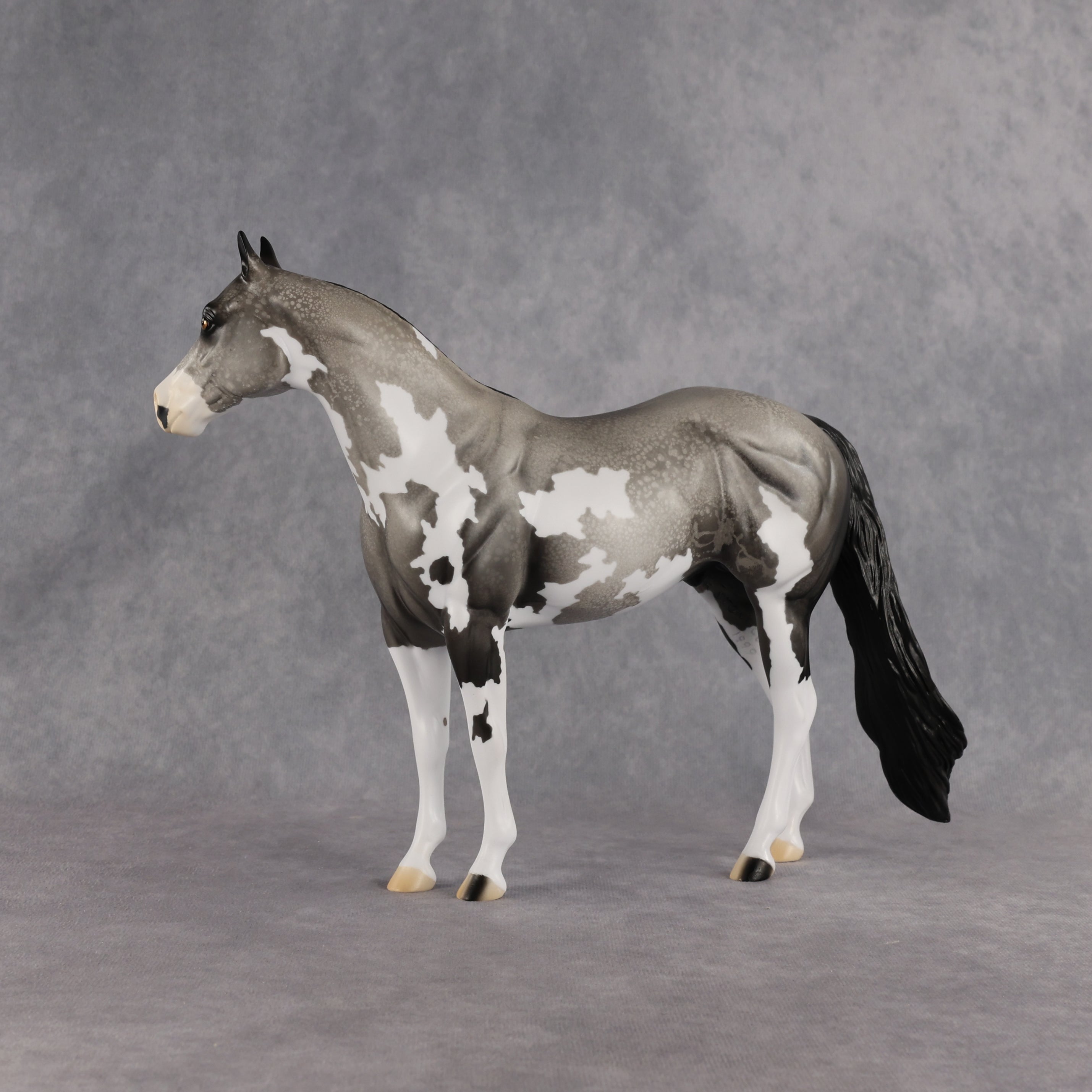 Silver Grit OOAK Ideal Stock Horse by Alex Fortman EQ26