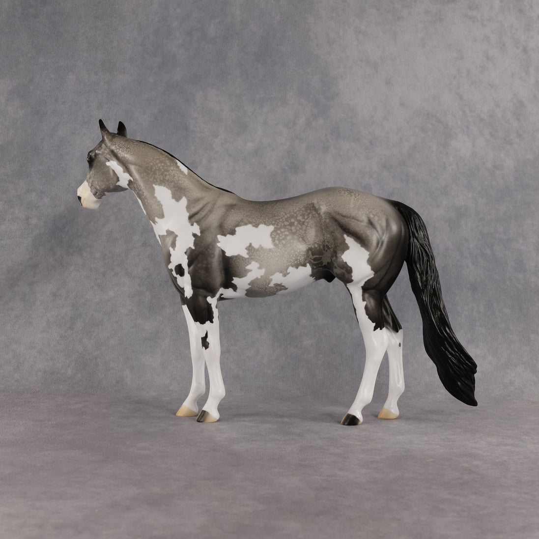 Silver Grit OOAK Ideal Stock Horse by Alex Fortman EQ26