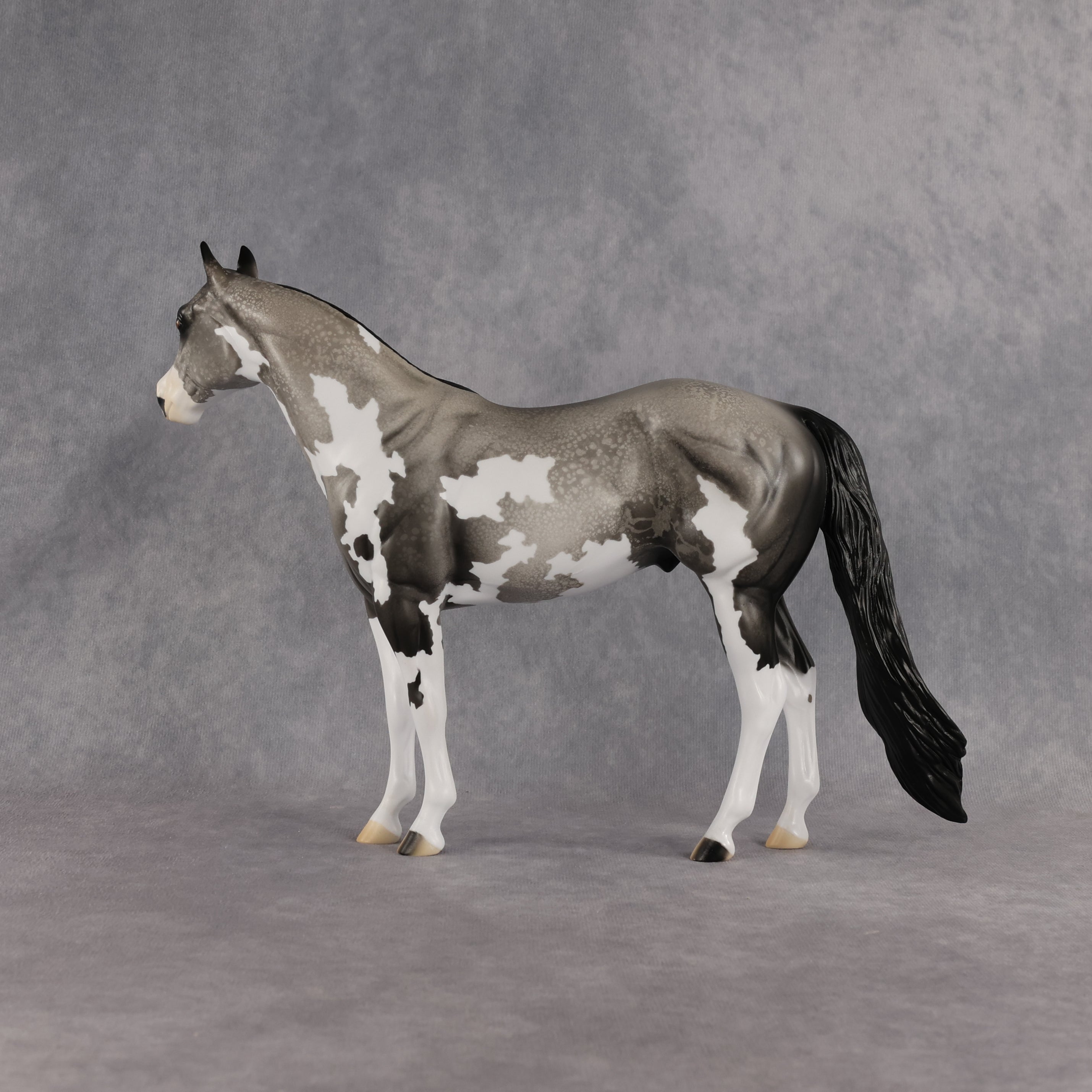 Silver Grit OOAK Ideal Stock Horse by Alex Fortman EQ26