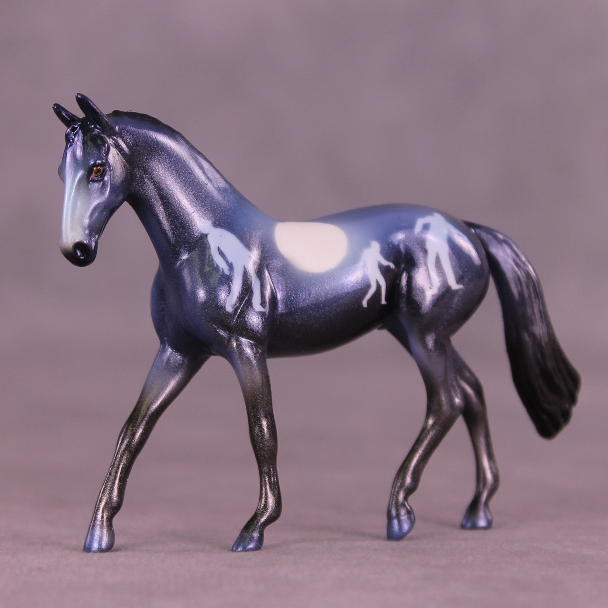 Sinister Moon OOAK Chip Warmblood by Kike (Enrique) Duarte MM25 Group C