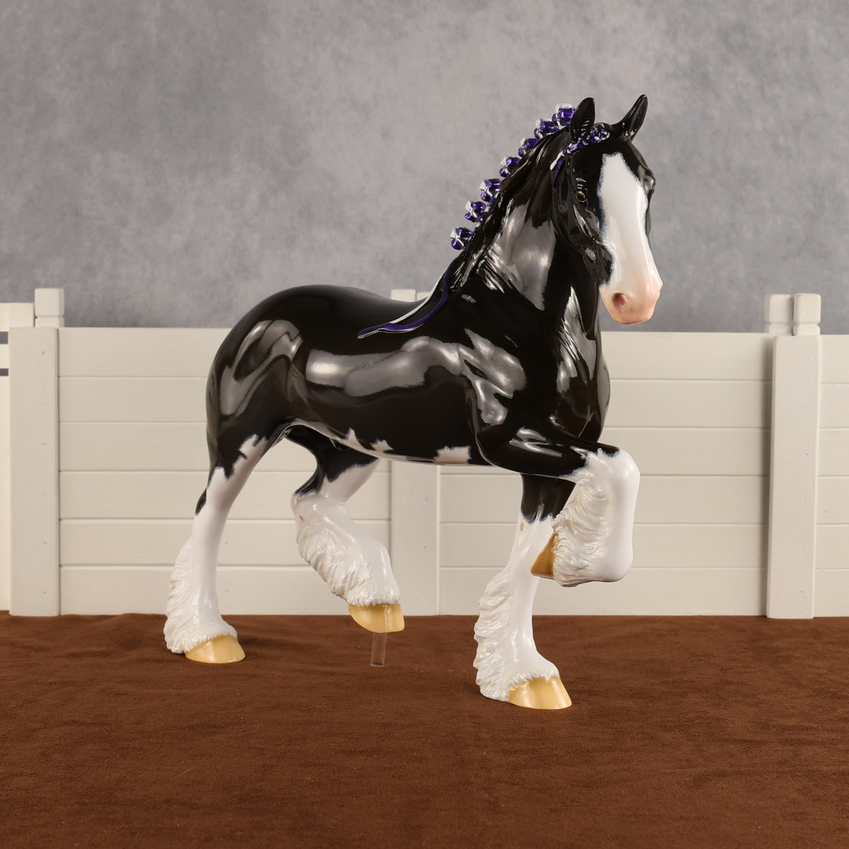 Sir Purdyton OOAK EFCM Trotting Drafter by Tiffany Purdy GS26