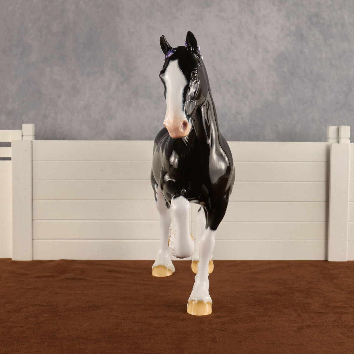 Sir Purdyton OOAK EFCM Trotting Drafter by Tiffany Purdy GS26