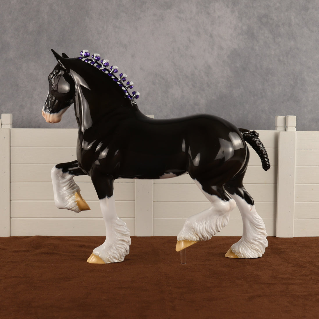 Sir Purdyton OOAK EFCM Trotting Drafter by Tiffany Purdy GS26