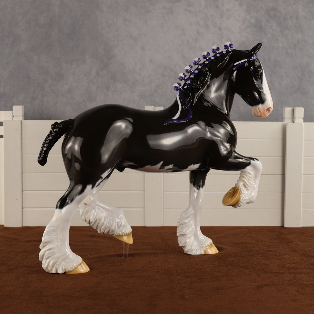 Sir Purdyton OOAK EFCM Trotting Drafter by Tiffany Purdy GS26
