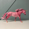 Sisto OOAK Custom Dappled Pink Deco Running Stock Horse Mare By Caroline Boydston Best Offers