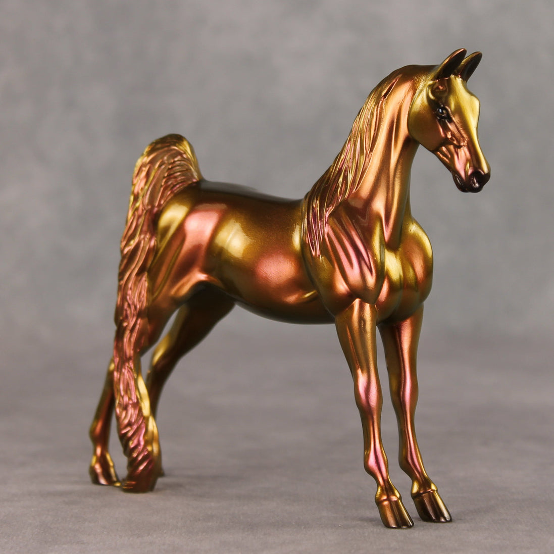 Skewed Perception OOAK Pebble Saddlebred by Erin Corbett VV26