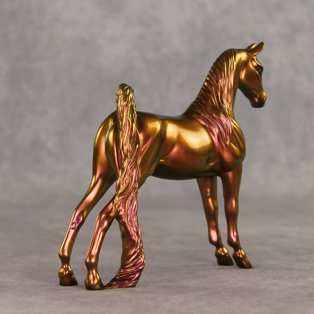 Skewed Perception OOAK Pebble Saddlebred by Erin Corbett VV26