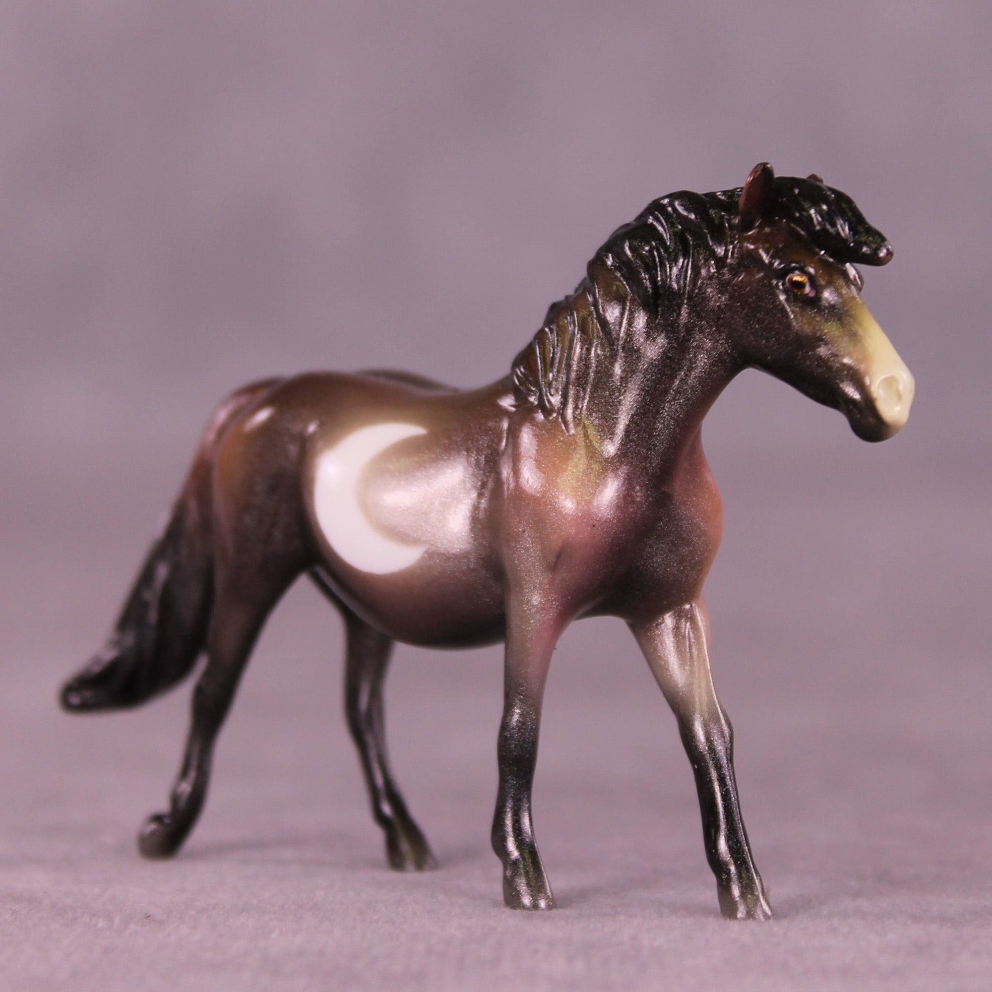 Smiling Pumpkins OOAK Chip Pony by Kike (Enrique) Duarte MM25 Group C