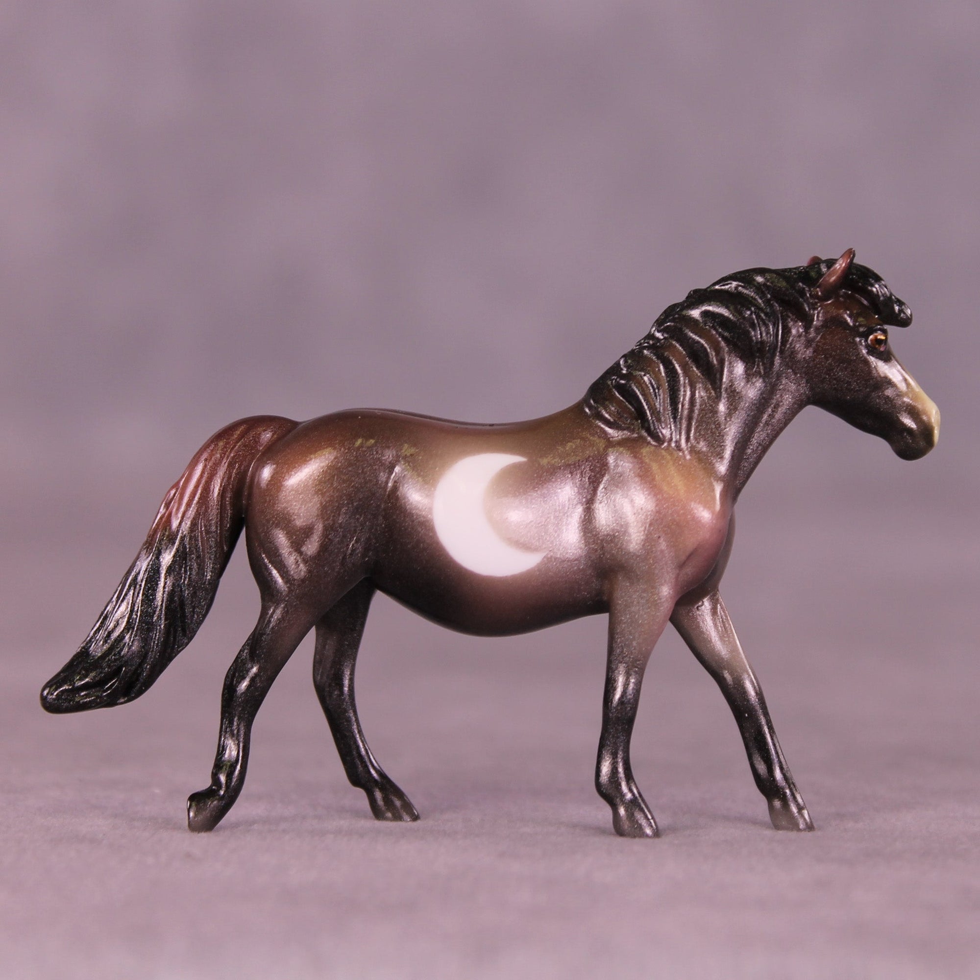 Smiling Pumpkins OOAK Chip Pony by Kike (Enrique) Duarte MM25 Group C