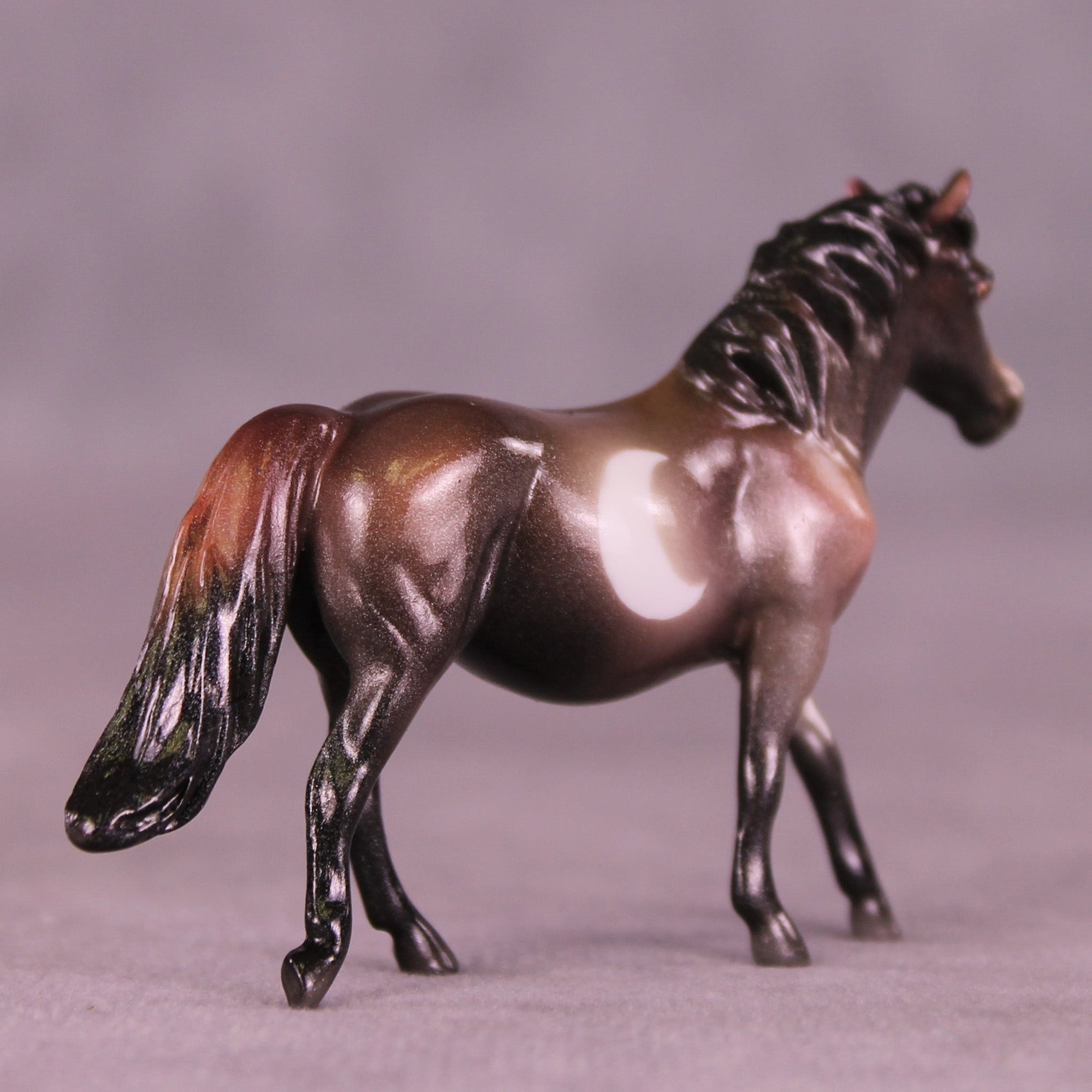 Smiling Pumpkins OOAK Chip Pony by Kike (Enrique) Duarte MM25 Group C