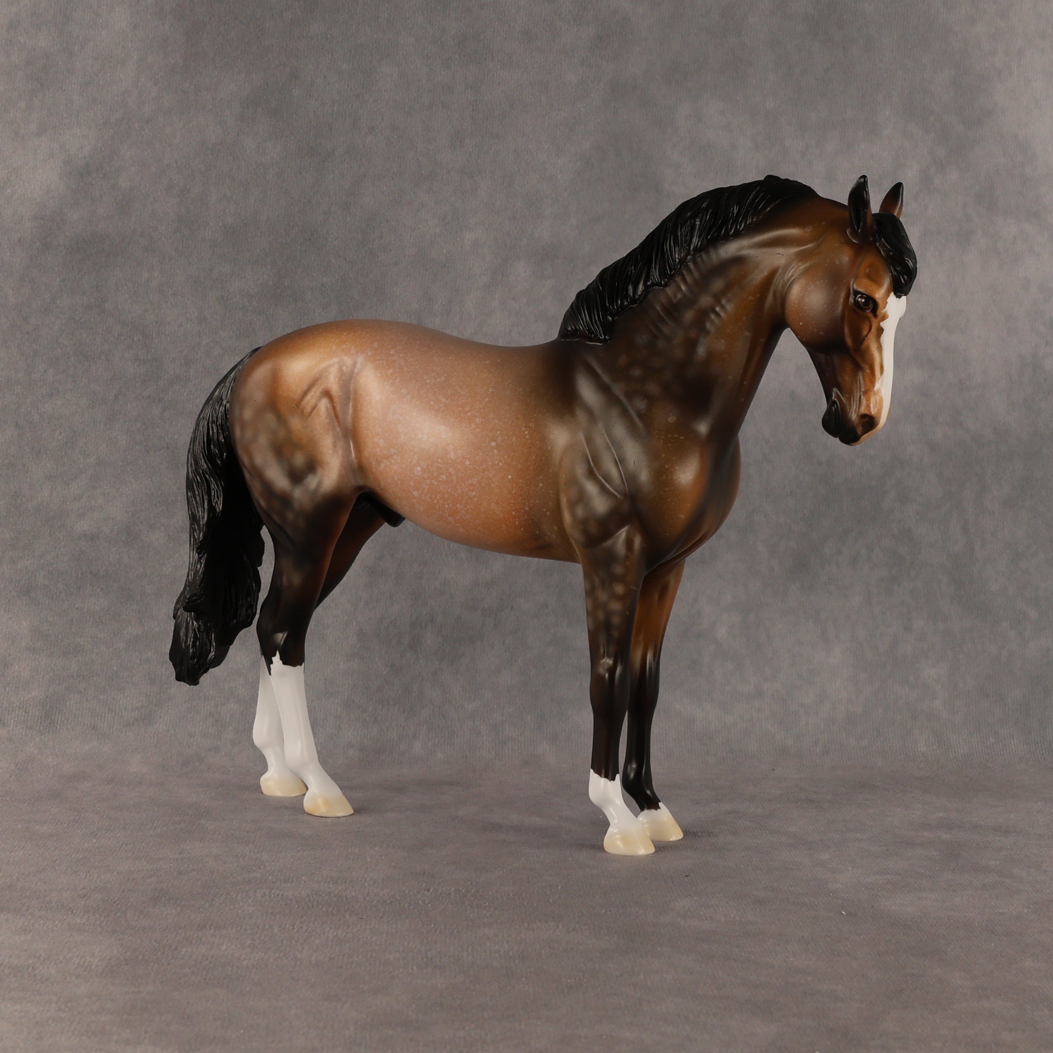 Smoke Clears OOAK FCM Andalusian by Dawn Quick SHCF26