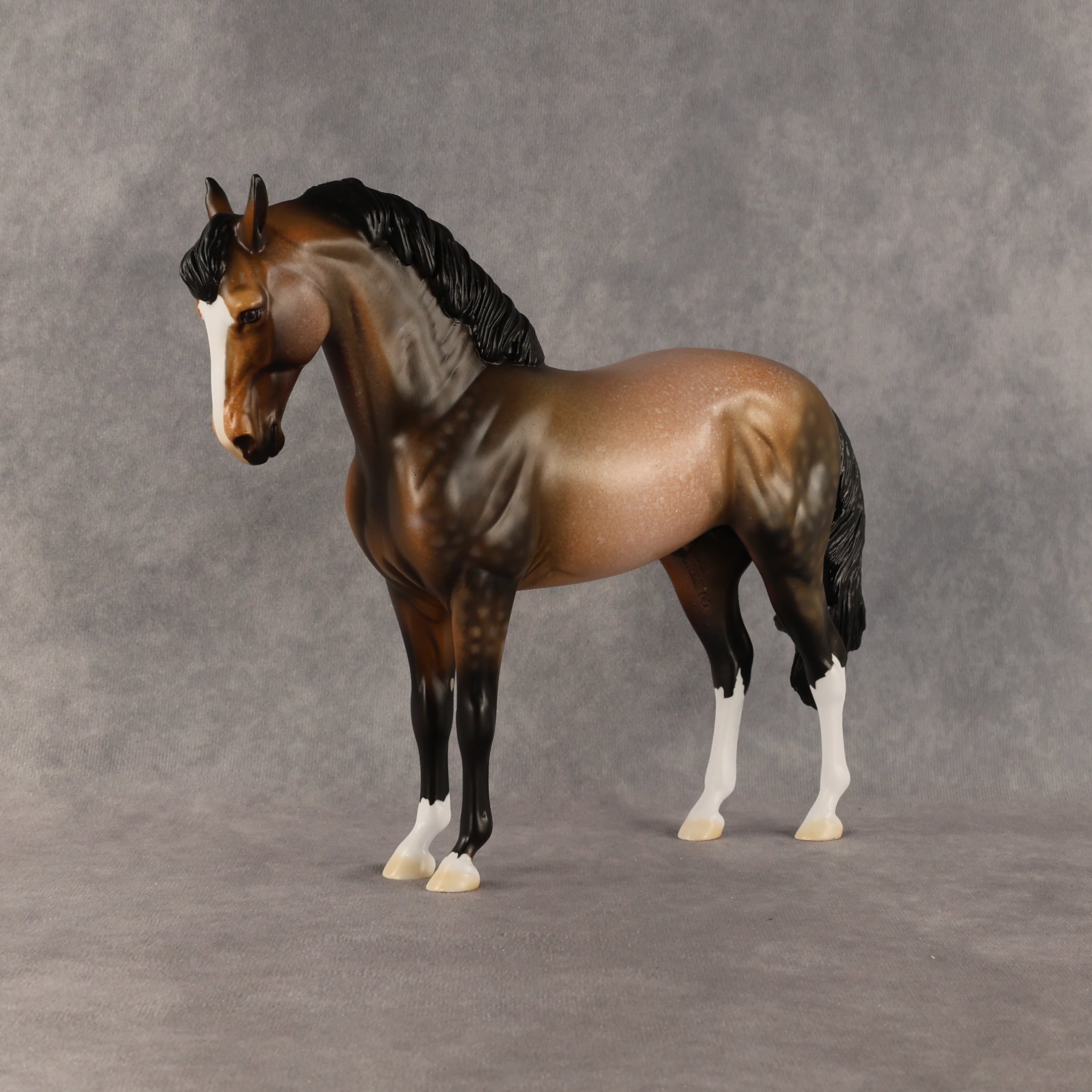 Smoke Clears OOAK FCM Andalusian by Dawn Quick SHCF26