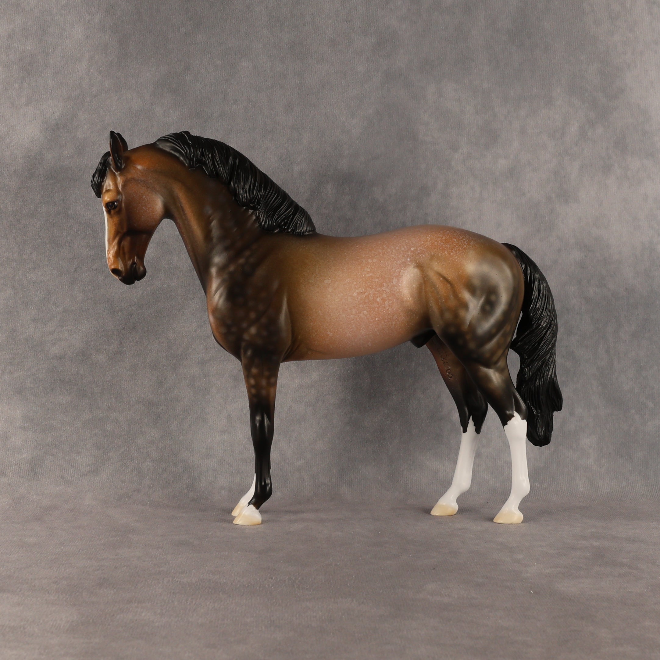 Smoke Clears OOAK FCM Andalusian by Dawn Quick SHCF26