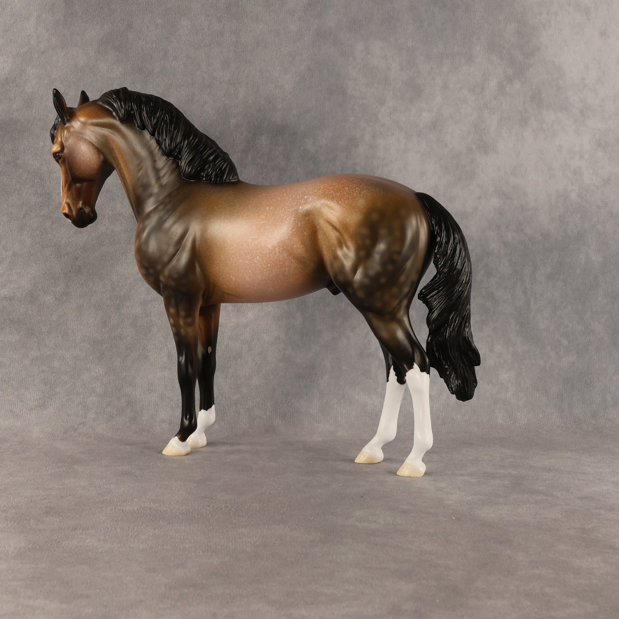 Smoke Clears OOAK FCM Andalusian by Dawn Quick SHCF26