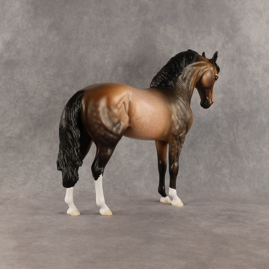 Smoke Clears OOAK FCM Andalusian by Dawn Quick SHCF26