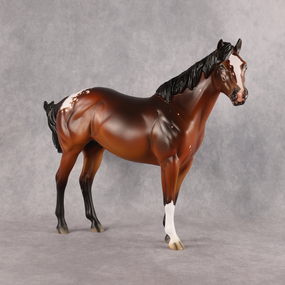 So Many Details OOAK FCM Ideal Stock Horse by Kristian Beverly MM26