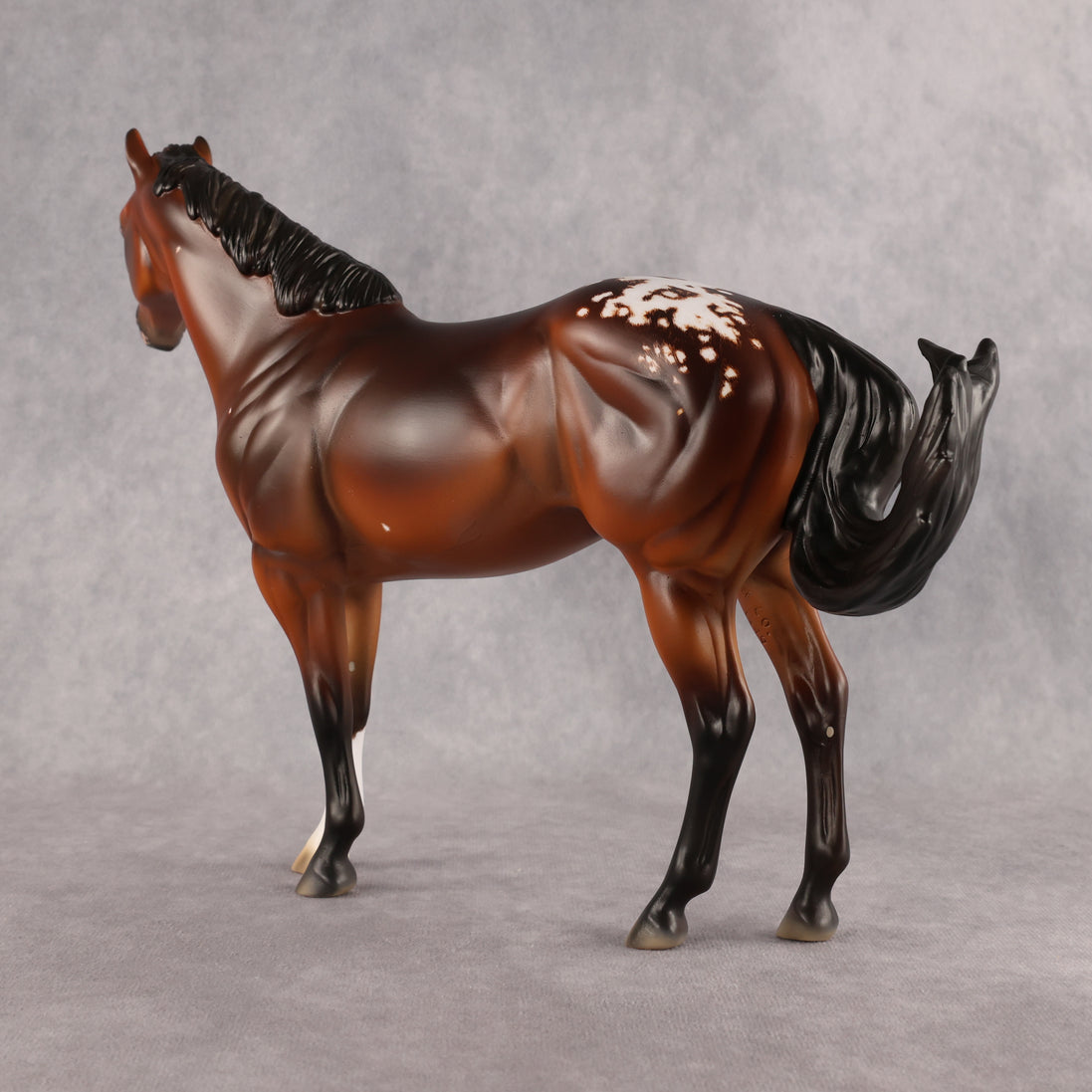 So Many Details OOAK FCM Ideal Stock Horse by Kristian Beverly MM26