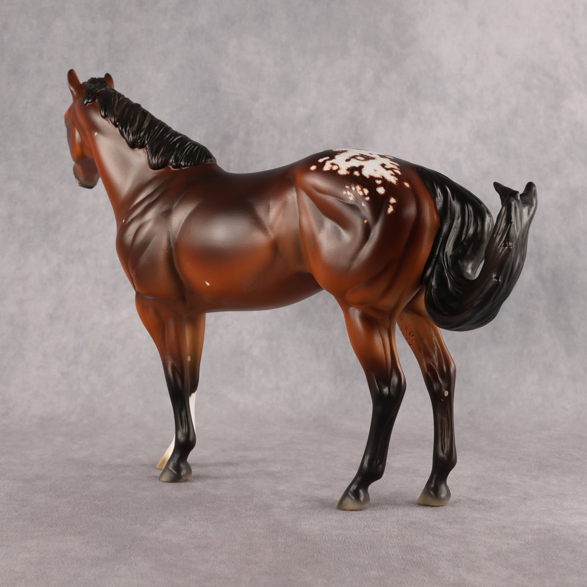 So Many Details OOAK FCM Ideal Stock Horse by Kristian Beverly MM26