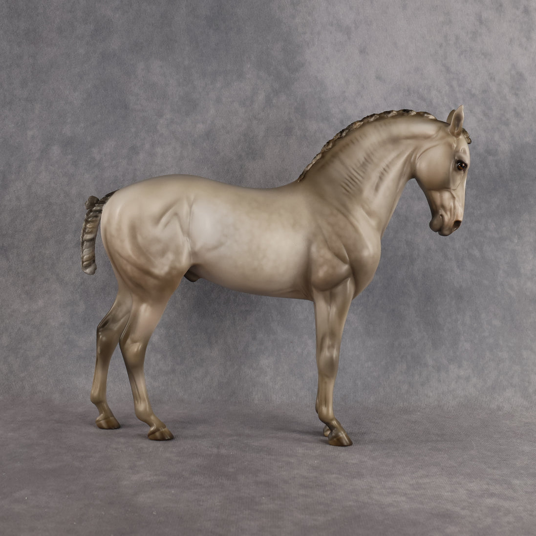 So Shiny OOAK FCM Andalusian by Julie Keim DDOOAKs26